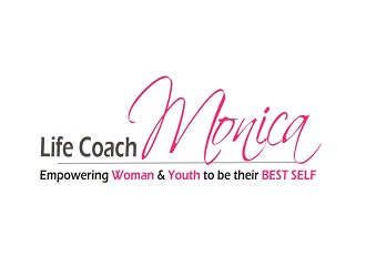 life coach monica logo design by coco