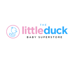 The Little Duck logo design by Loregraphic