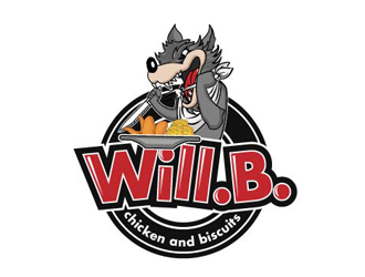 Will.B. chicken & biscuits logo design by Alex7390