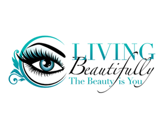Living Beautifully logo design by ingepro