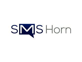 SMS Horn logo design by uyoxsoul