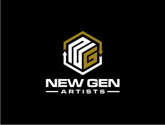 New Gen Artists logo design by dewipadi