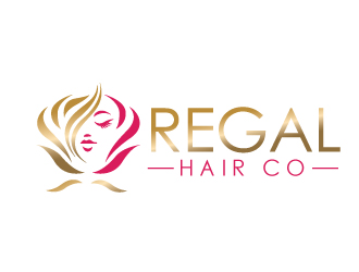 Regal Hair Co logo design by Conception