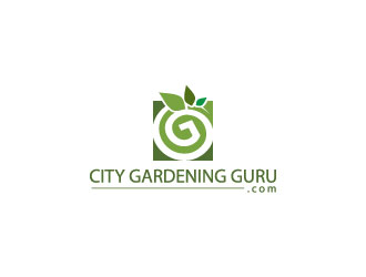 City Gardening Guru logo design by tinycreatives