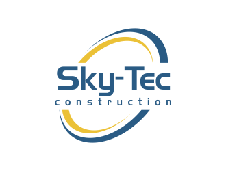 Sky-Tec Construction logo design by Greenlight