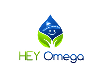 HEY Omega logo design by Dawnxisoul393