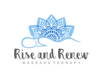 Rise and Renew Massage Therapy logo design by semvakbgt