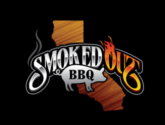 Smoked Out BBQ logo design by Conception