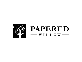 Papered Willow logo design by harrysvellas