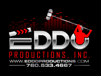 Eddo Productions, Inc. logo design by jaize