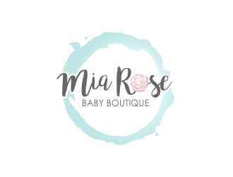 Mia Rose Baby Boutique logo design by amar_mboiss