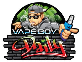 VAPE BOY DAILY logo design by ZedArts