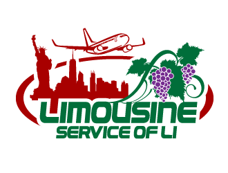 LIMOUSINE SERIVICE OF LI logo design by chuckiey
