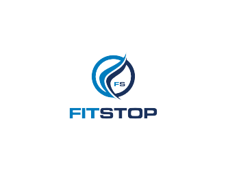Fitstop logo design by haidar