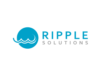 Ripple Solutions logo design by cintoko