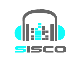 Sisco (optional Sisco Silent Disco) Logo Design