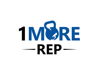 1 More Rep logo design by Girly