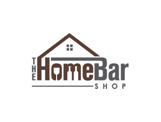 The Home Bar Shop logo design by gipanuhotko