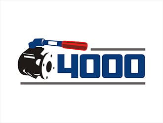 4000 logo design by gitzart