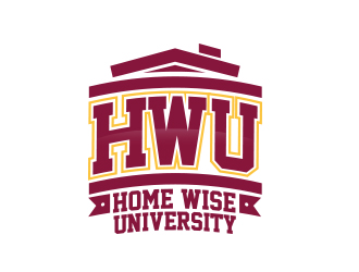 Home Wise University logo design by adm3
