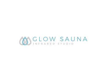 Glow Sauna tag line Infraed Studio logo design by Apollo