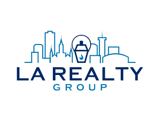 LA Realty Group logo design by ingepro