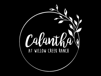 Calantha at Willow Creek Ranch logo design by jaize