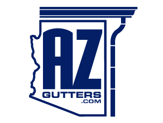 AZGUTTERS.COM logo design by scriotx