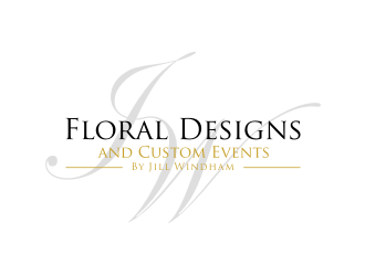 Floral Designs and Custom Events (FDCE) logo design by Landung