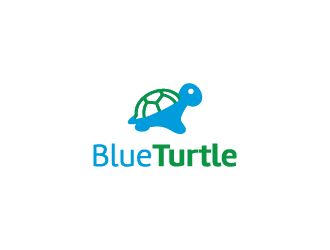 Blue Turtle but the logo should be able to stand alone logo design by ryanhead