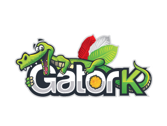 Gator K logo design by Conception