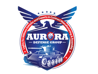 Aurora Defense Group logo design by gogo