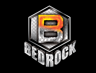 Bedrock Tools logo design by Conception