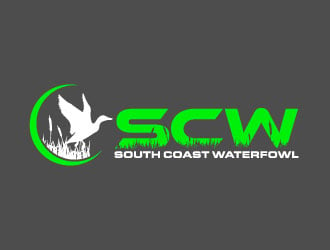 SCW-South Coast Waterfowl logo design by daywalker