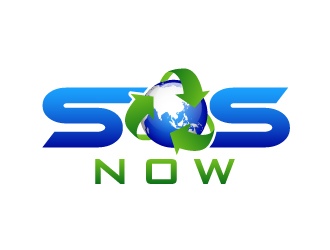 SOS NOW logo design by karjen