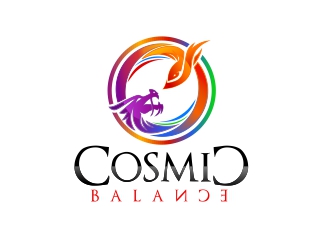 Cosmic Balance logo design by amar_mboiss