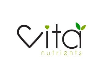 Vita nutrients logo design by Webphixo