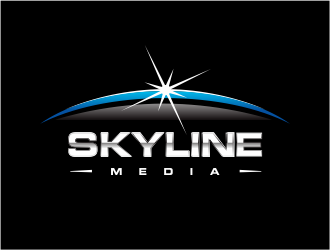 Skyline Media logo design by kimora