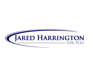 Jared Harrington, CPA, PLLC logo design by jaize