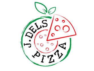 J.DELS Pizza logo design by gogo