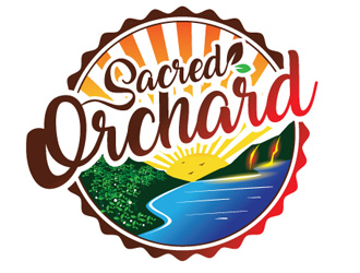 Sacred Orchard logo design by gogo