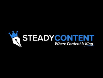 SteadyContent logo design by jaize