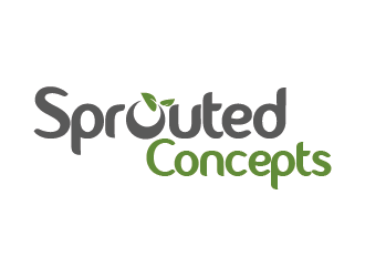 Sprouted Concepts logo design by czars