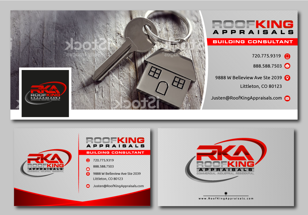 RoofKing Appraisals logo design by Art_Chaza