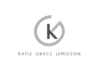 either my name and/or initials Katie Grace Jamieson, KTJ, KJ, Katie Grace. KT. logo design by Rossee