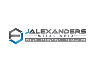 J Alexanders Metal Werx logo design by gipanuhotko