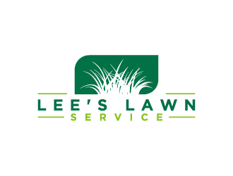 Lee's Lawn Service Logo Design