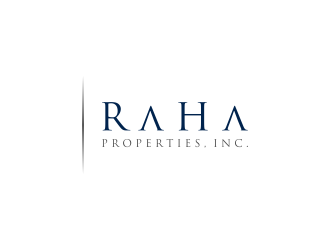 RaHa Properties, Inc. logo design by Saefulamri