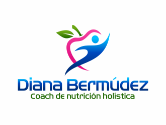 Diana Bermúdez Coach de nutrición Holística logo design by ingepro