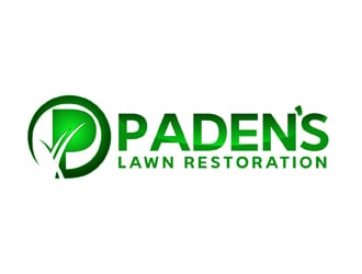 Padens Lawn Restoration logo design by peacock